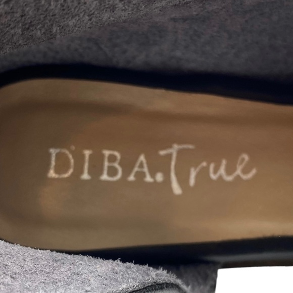 Diba True Loafer No Way Out Women's Black Leather D'Orsay Cut Out Casual 6.5 - Picture 7 of 11